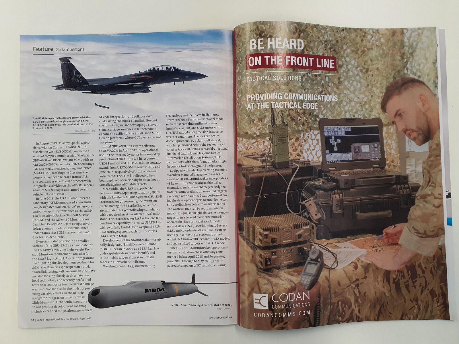 Codan Communications features in Jane's International Defence Review ...