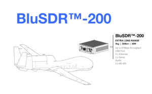 BluSDR 200 – BluSDR software-defined radio module by DTC, a Codan Company