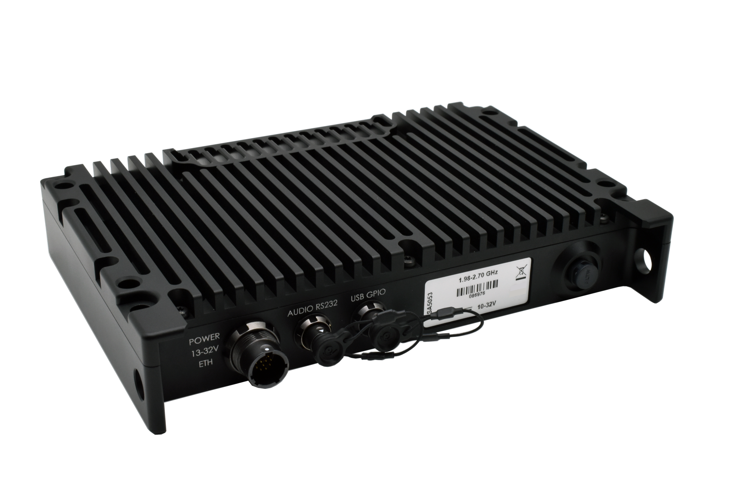 BluSDR 90 R Interface Oblique – BluSDR software-defined radio module by DTC, a Codan Company