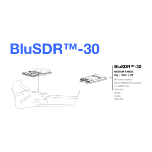 BluSDR 30 – BluSDR software-defined radio module by DTC, a Codan Company